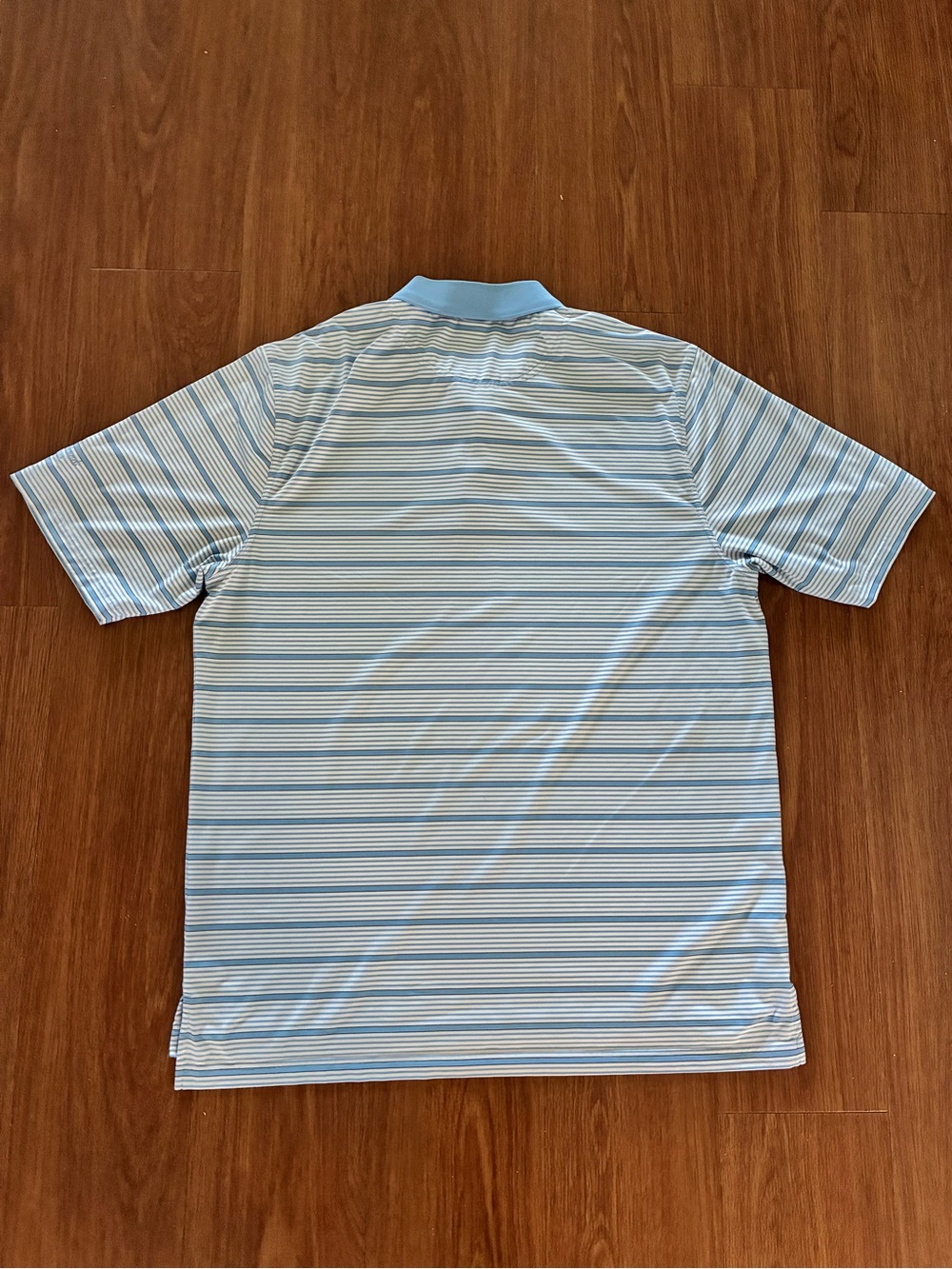 Diamond Supply Co. Sky Blue & White Striped Polo - Picture 5 of 5